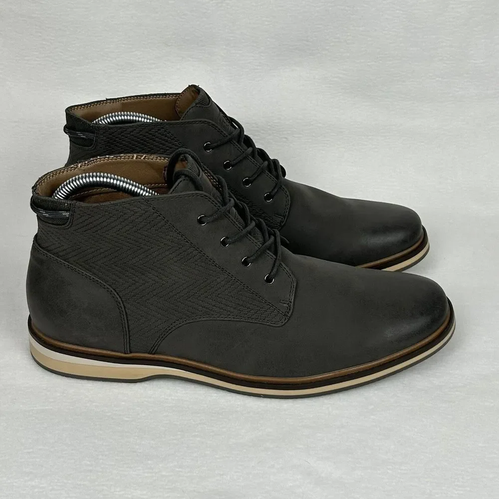 NEW‎ HAWKER RYE Men's Nevin Chukka Boot Shoes Gray Size 11.5